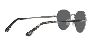 Persol Po 2486s Unisex Ruthenium Round Sunglasses