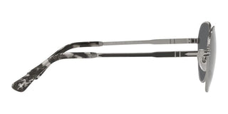 Persol Po 2486s Unisex Ruthenium Round Sunglasses