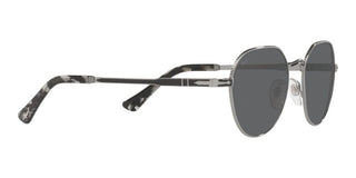 Persol Po 2486s Unisex Ruthenium Round Sunglasses