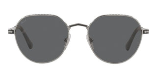 Persol Po 2486s Unisex Ruthenium Round Sunglasses