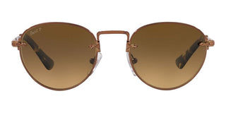 Persol PO 2491S unisex Brown Round Sunglasses