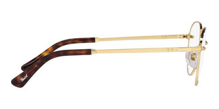 Persol PO 2491V unisex Gold Round Eyeglasses