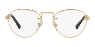 Persol PO 2491V unisex Gold Round Eyeglasses