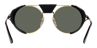 Persol PO 2496SZ unisex Gold Round Sunglasses