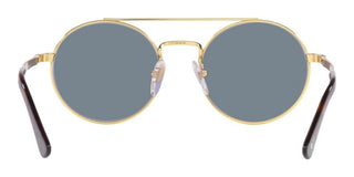 Persol PO 2496S unisex Gold Round Sunglasses