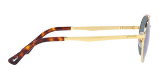 Persol PO 2496S unisex Gold Round Sunglasses