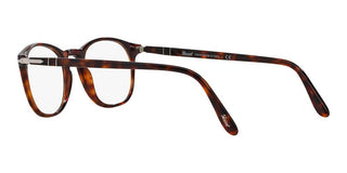 Persol Suprema PO 3007V unisex Havana Geometric Eyeglasses