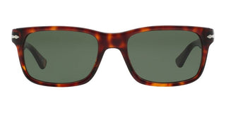 Persol PO 3048S men Havana Squared Sunglasses
