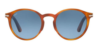 Persol PO 3171S men Brown Round Sunglasses
