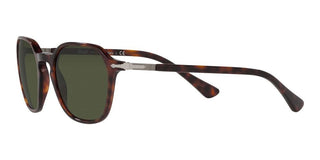 Persol PO 3256S unisex Havana Geometric Sunglasses