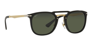 Persol PO 3265S unisex Black Pilot Sunglasses