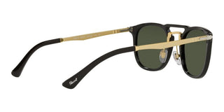 Persol PO 3265S unisex Black Pilot Sunglasses