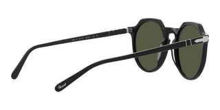 Persol PO 3281S unisex Black Round Sunglasses