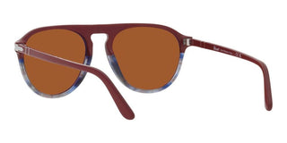 Persol PO 3302S unisex Red Pilot Sunglasses