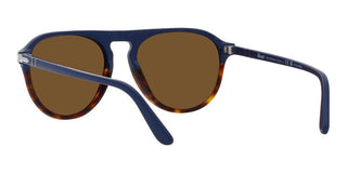 Persol PO 3302S unisex Blue Pilot Sunglasses