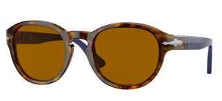 Persol PO 3304S unisex Havana Round Sunglasses