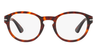 Persol PO 3304S unisex Havana Round Sunglasses