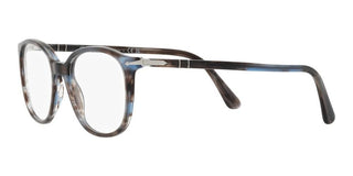 Persol PO 3317V unisex Blue Squared Eyeglasses