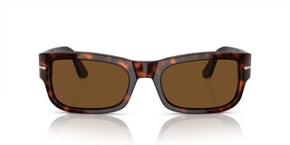 Persol PO 3326S unisex Havana Geometric Sunglasses