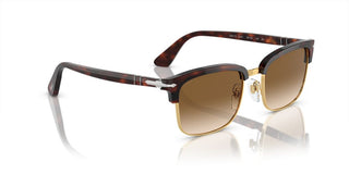 Persol PO 3327S unisex Havana Geometric Sunglasses