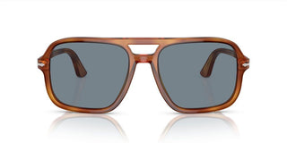 Persol PO 3328S men Brown Pilot Sunglasses
