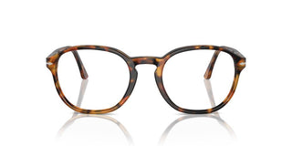 Persol Po 3343v Unisex Brown Geometric Eyeglasses
