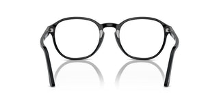 Persol Po 3343v Unisex Black Geometric Eyeglasses
