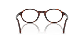 Persol PO 3351V unisex Havana Round Eyeglasses