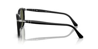 Persol Po 3355s Unisex Black Squared Sunglasses