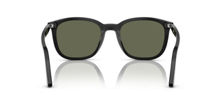 Persol Po 3355s Unisex Black Squared Sunglasses
