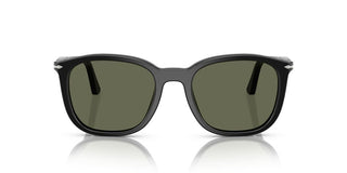 Persol Po 3355s Unisex Black Squared Sunglasses