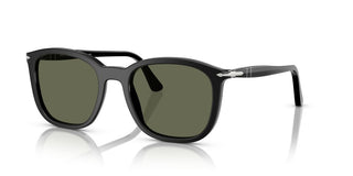 Persol Po 3355s Unisex Black Squared Sunglasses