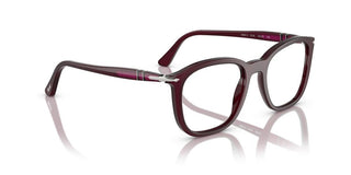 Persol Po 3355v Unisex Violet Geometric Eyeglasses