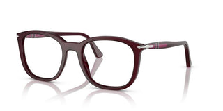 Persol Po 3355v Unisex Violet Geometric Eyeglasses