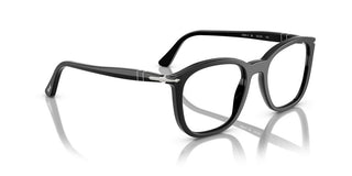 Persol Po 3355v Unisex Black Geometric Eyeglasses