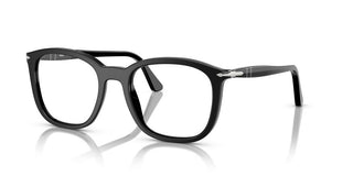 Persol Po 3355v Unisex Black Geometric Eyeglasses