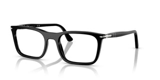 Persol Po 3358v Unisex Black Squared Eyeglasses