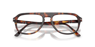 Persol Po 3368v Unisex Havana Pilot Eyeglasses