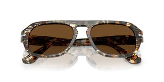 Persol Po 3369s Unisex Havana Pilot Sunglasses