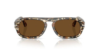 Persol Po 3369s Unisex Havana Pilot Sunglasses