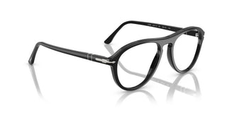 Persol Po 3371v Unisex Black Pilot Eyeglasses