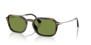 Persol PO 3381S unisex Havana Geometric Sunglasses