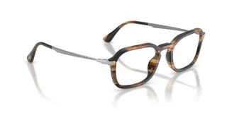 Persol PO 3381V unisex Brown Geometric Eyeglasses