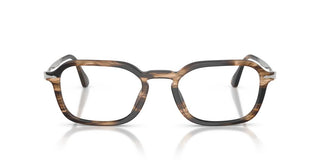 Persol PO 3381V unisex Brown Geometric Eyeglasses