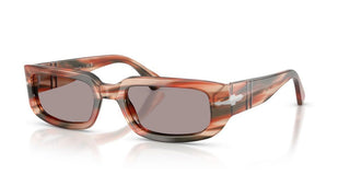 Persol PO 3385S unisex Brown Rectangle Sunglasses