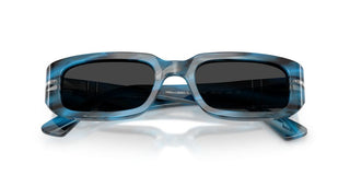 Persol PO 3385S unisex Blue Rectangle Sunglasses
