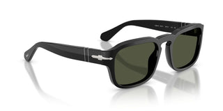 Persol Po 3386s Unisex Black Squared Sunglasses