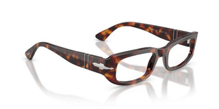 Persol PO 3388V unisex Havana Rectangle Eyeglasses