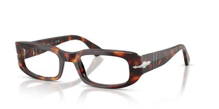 Persol PO 3388V unisex Havana Rectangle Eyeglasses