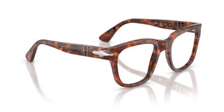 Persol PO 3389V unisex Havana Squared Eyeglasses
